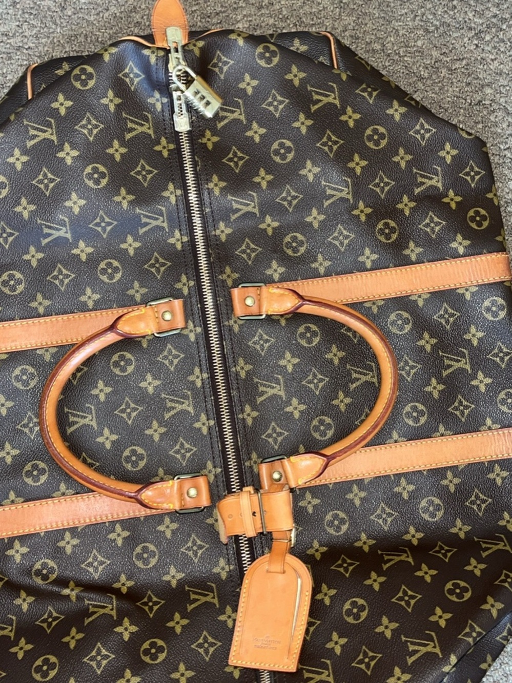 Vintage Louis Vuitton Monogram Canvas Classic Keepall 60